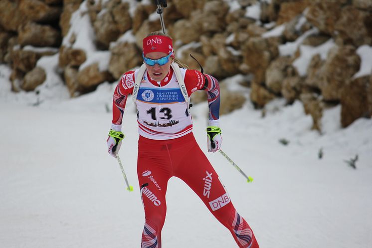 Kristina Skjevdal, jaktstart ungdom kvinner, junior-vm2016 