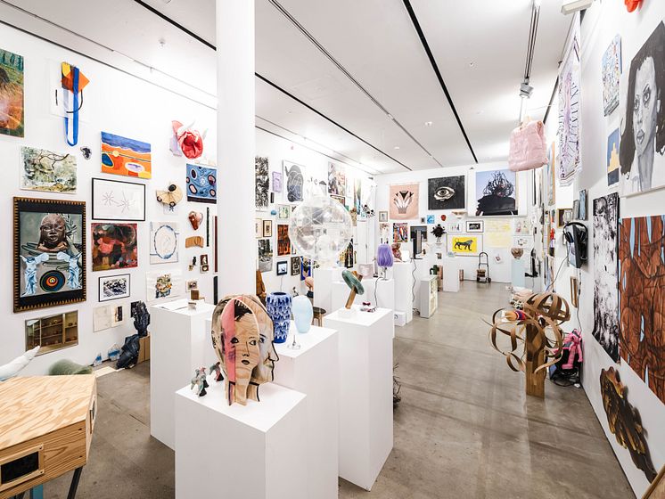 Stuff It, installationsvy, Bonniers Konsthall, 2023