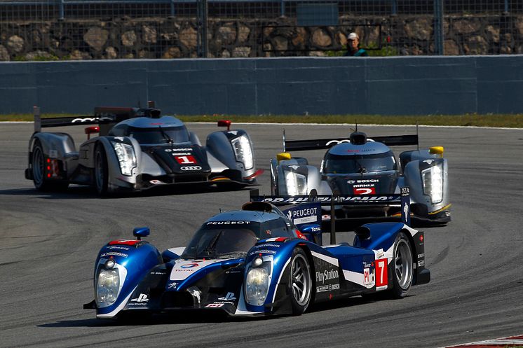 Peugeot 908 avslutar med dubbelseger i Kina och totalseger i Intercontinental Le Mans Cup