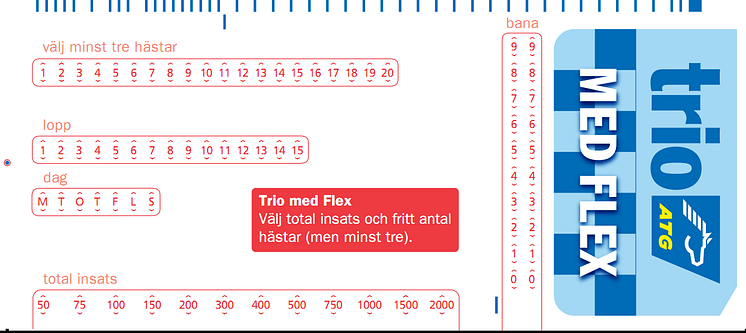 Trio med Flex-kupong