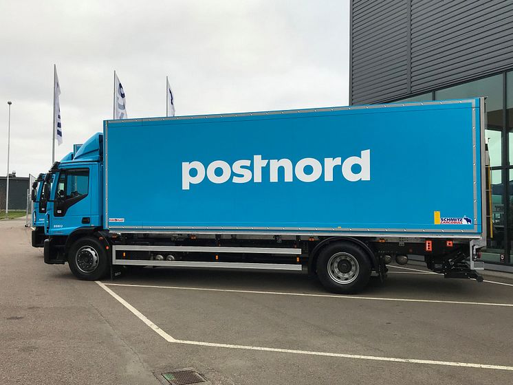 IVECO Eurocargo på väg till PostNord