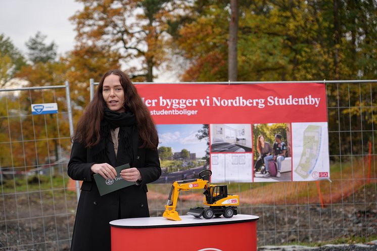 Byggemarkering Nordberg studentby