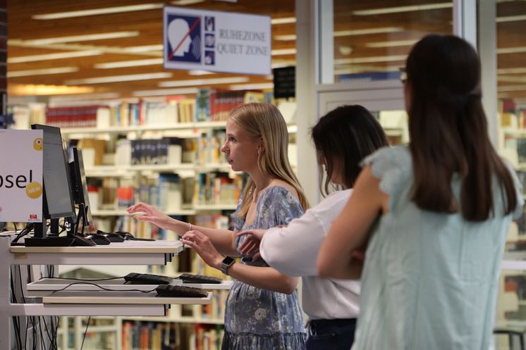 Ab Anfang Juli wird die Universitätsbibliothek Vechta (UB) um eine Attraktivität reicher sein. Dann geht nach einer Vorbereit
