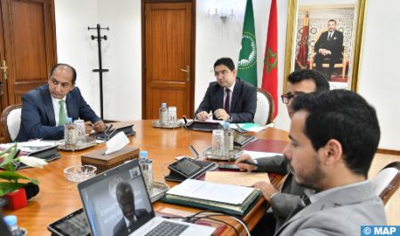 Nasser Bourita at AU-PSC Ministerial Meeting
