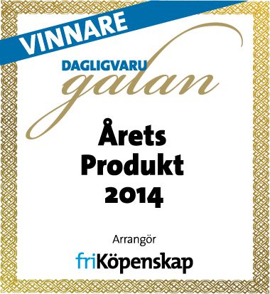 Zeta Snackoliver - Årets Produkt 2014 Dagligvarugalan