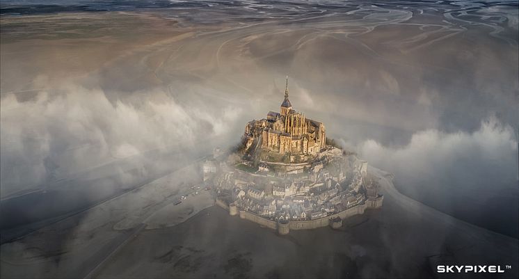 2018 SkyPixel Contest-Photo Group-Grand Prize-Mont Saint Michel