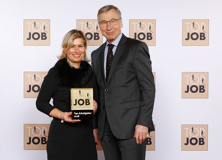 TOP JOB Preisverleihung mit Barbara Höfel und Wolfgang Clement