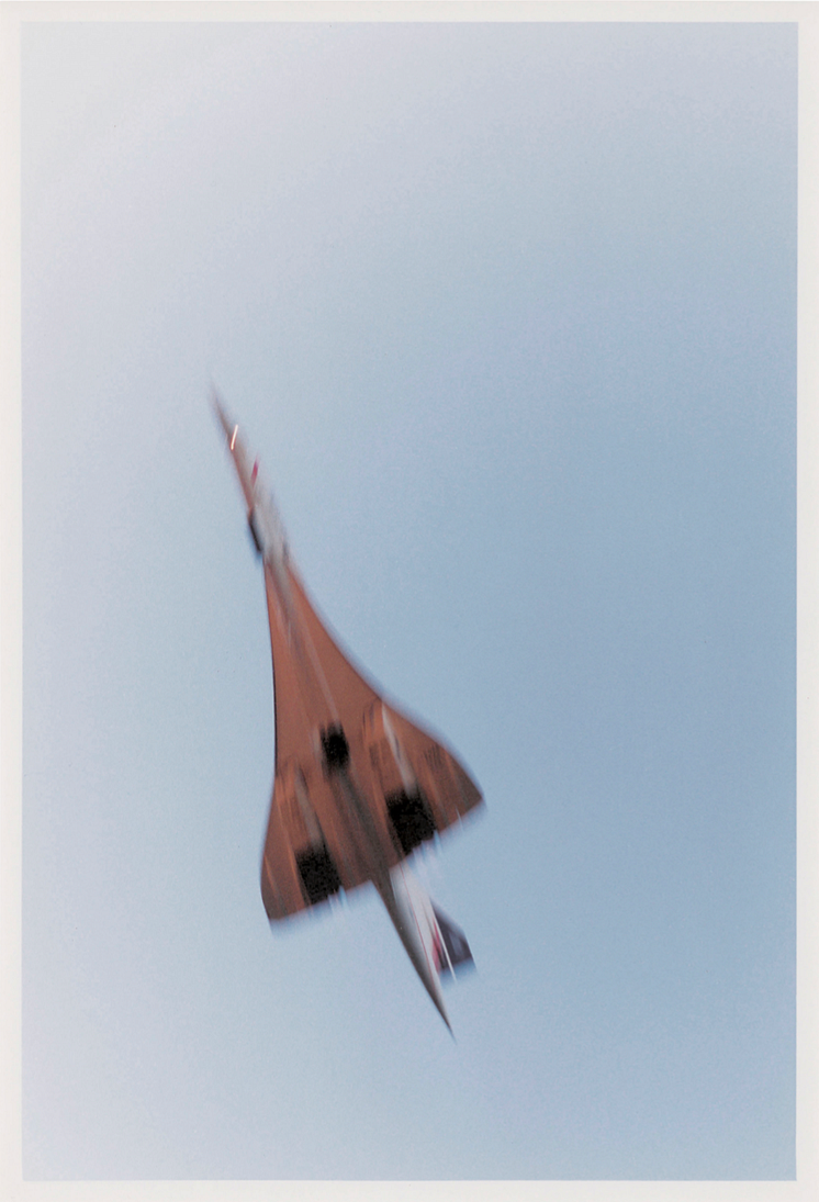 Wolfgang Tillmans, Concorde L433, 1998. From the Erling Kagge Collection.