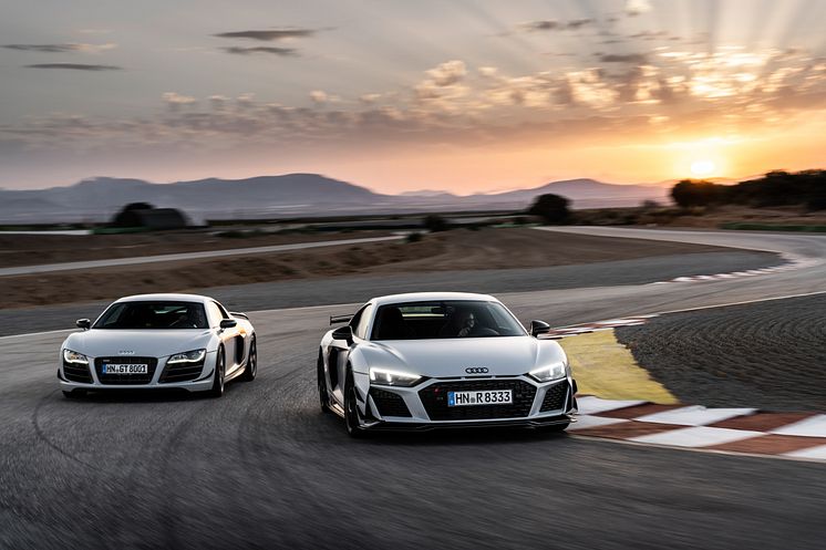 Audi R8 Coupé V10 GT RWD og Audi R8 GT Coupé (1. generation)