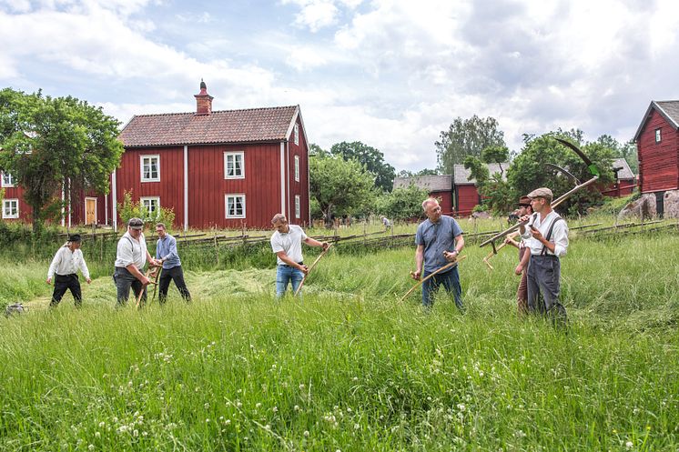 Kurs i lieslåtter Stensjö by