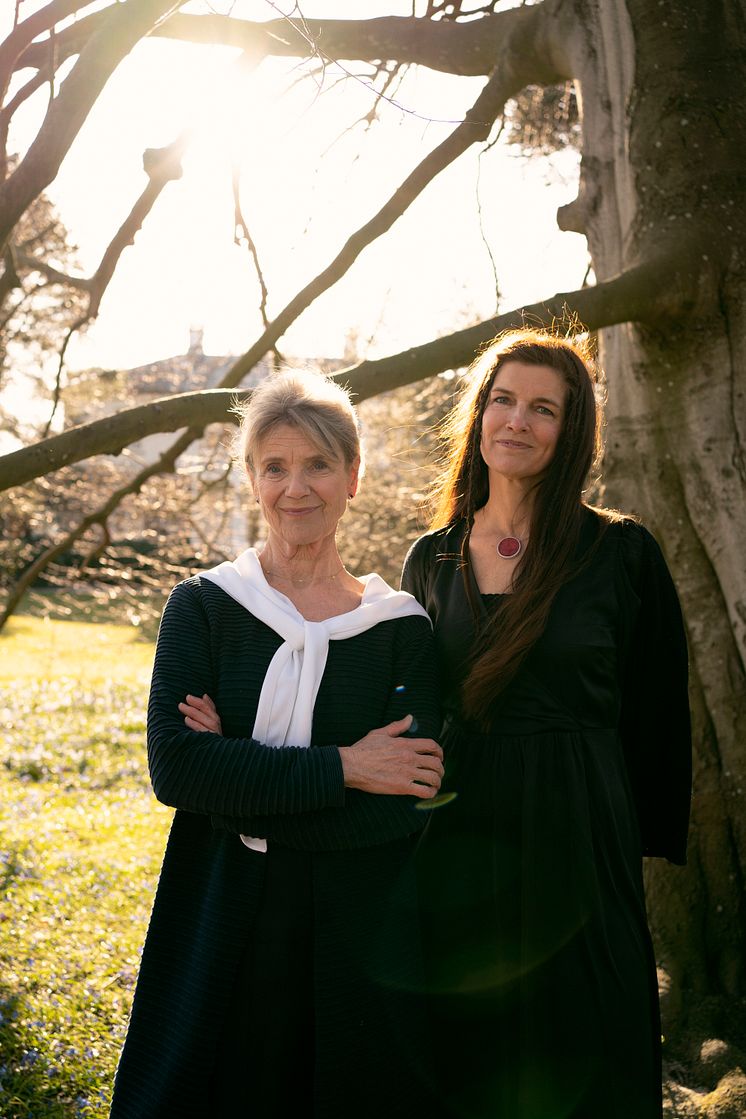 Stina Ekblad och Anna Kruse 