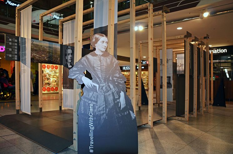 Wanderausstellung "Reisende Musiker" in den Promenaden Hauptbahnhof - Foto: Sarah Stollberg