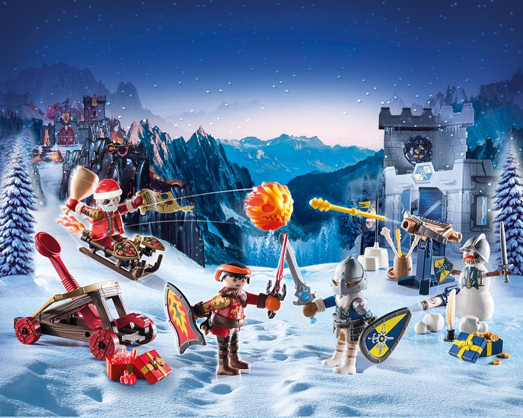 Adventskalender Novelmore - Kampf im Schnee (71346) von PLAYMOBIL