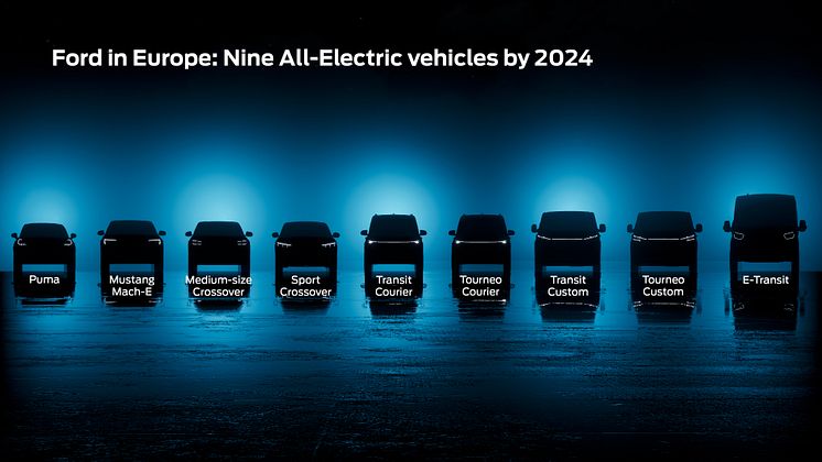 All-Electric vehicle line-up