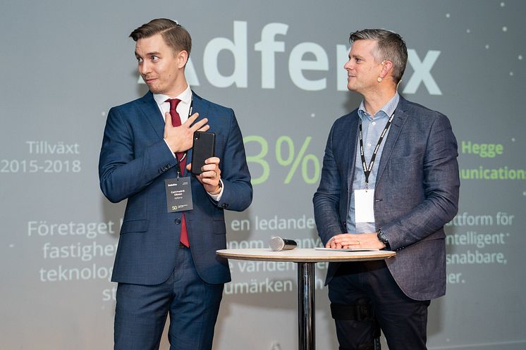 Sweden Technology Fast 50 - bilder från prisutdelningen