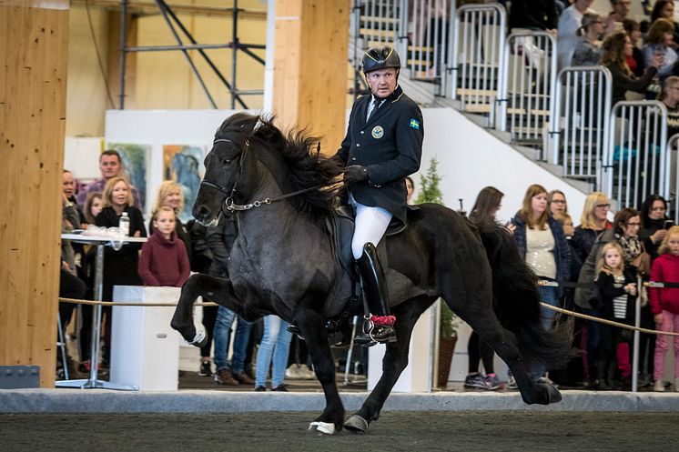 Vignir Jonasson på Viking från Österåker, vinnare i V1-finalen 