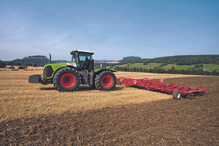 CLAAS med HORSCH.