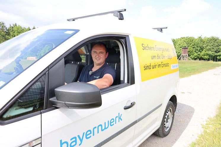 Etwa 70 Prozent seiner Arbeitszeit verbringt Sebastian Tauber im Außendienst. Die restlichen 30 Prozent im Büro.