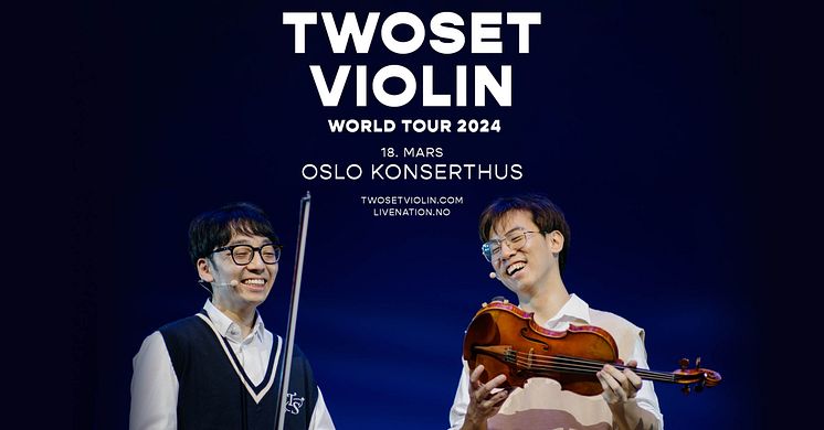 TwoSet Violin Oslo event