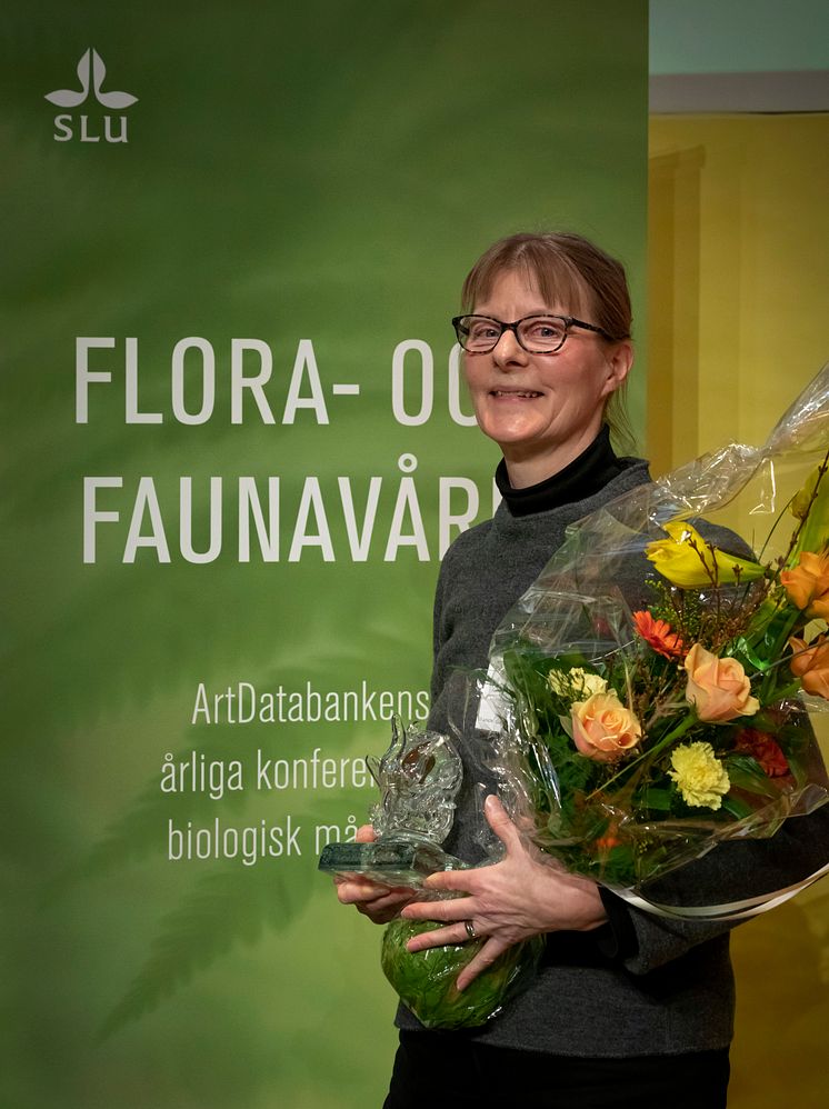 ArtDatabankens naturvårdspris 2019 Karin