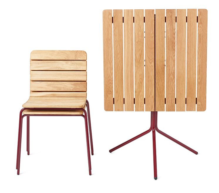 11:an stol och bord, design Axel Bjurström