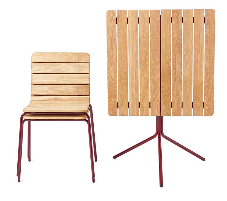 11:an stol och bord, design Axel Bjurström