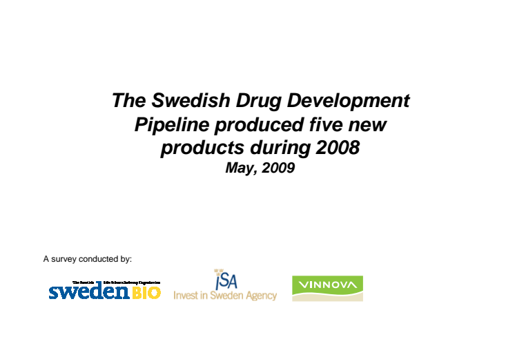 Fem nya läkemedel under 2008