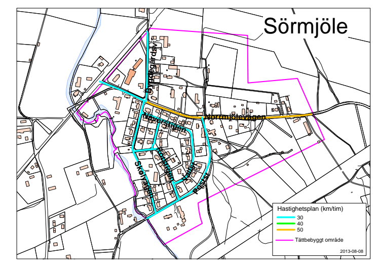 Nya hastigheter i Sörmjöle
