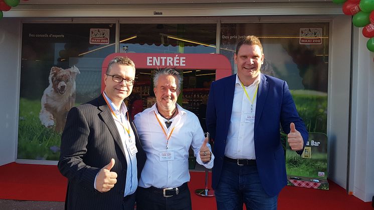 Freuen sich auf den 1500 Markt: Jan Wejbrandt, Torsten Toeller und Sven Girmendonk