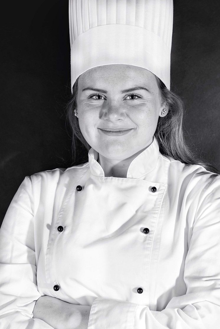 Evelina Änggren. Gastronomi Sverige Commis Award