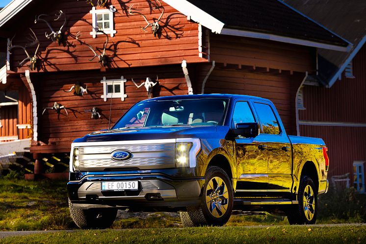 Ford F-150 Lightning høst 2023 Norge (7)