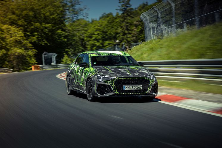 Audi RS 3 sætter ny rekord på Nürburgring Nordsløjfen