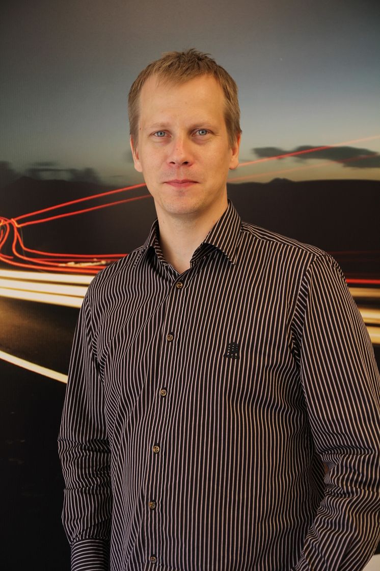 Janne Hulikkala, servicechef för Subaru i Finland