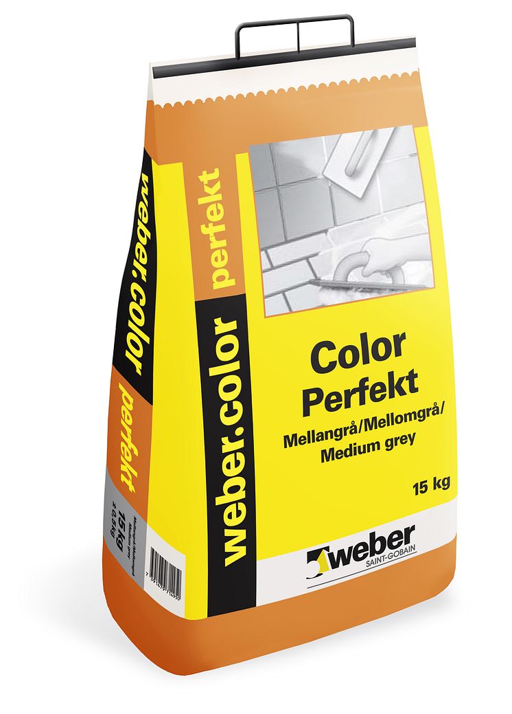 Color Perfekt - smutsavvisande fogar från Weber