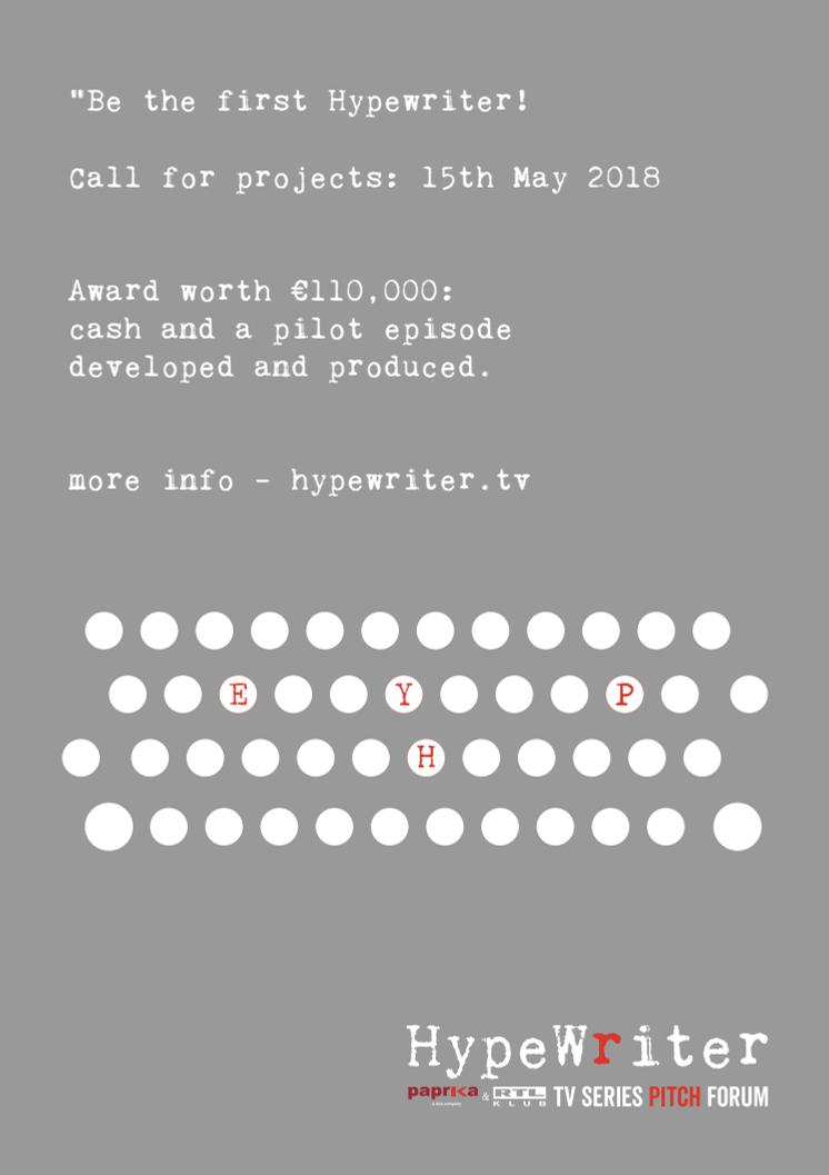 Hypewriter flyer