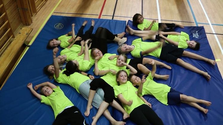 GympaKidz  är  äventyr, utmaning och glädje i gymnastikföreningar över hela landet