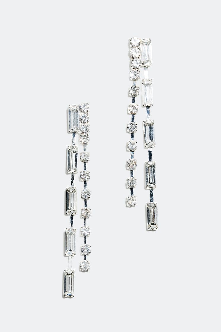 Earrings with Glass Stones