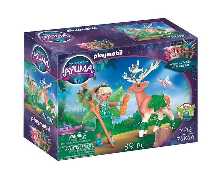 Forest Fairy mit Seelentier (70806) von PLAYMOBIL