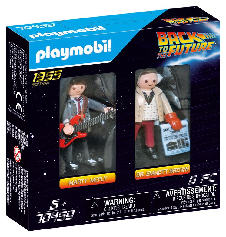 Back to the Future Marty McFly und Dr. Emmet Brown (70459) von PLAYMOBIL_Verpackung