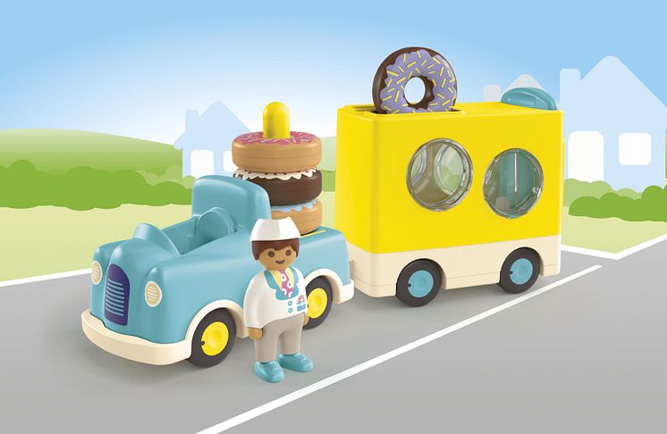 Verrückter Donut Truck von PLAYMOBIL JUNIOR (71702)