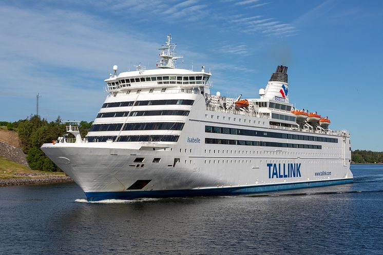 Die Isabelle wird die Riga-Visby-Cruise durchführen