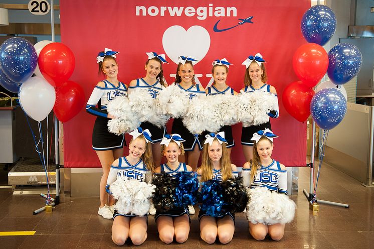 Cheerleaders GF Uppsalaflickorna