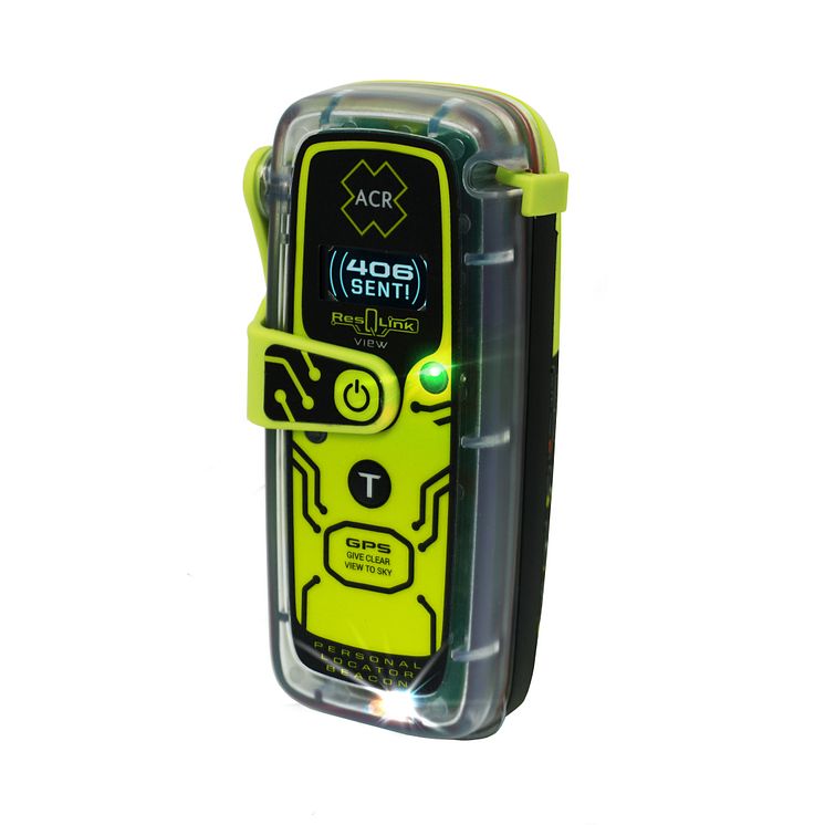 Hi-res image - ACR Electronics - The new ACR Electronics ResQLink View Personal Locator Beacon with Optical Display Technology 