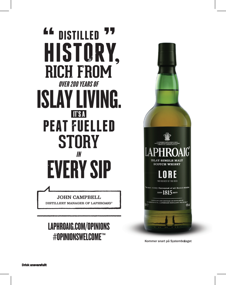 Opinion Welcome Laphroaig Lore