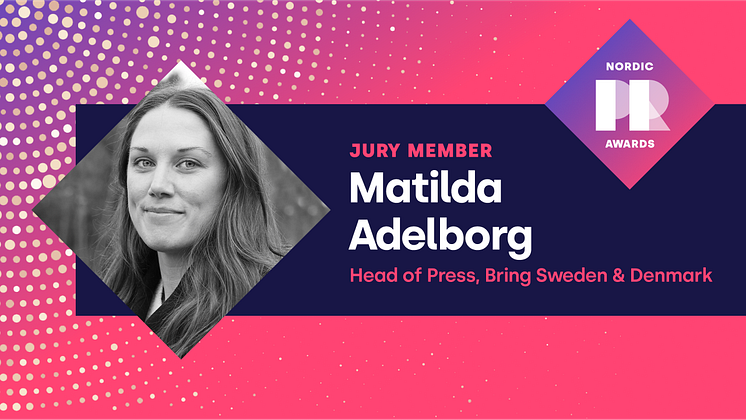 PR Awards jury 2023 Matilda Adelborg