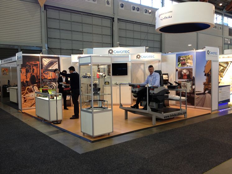 The Cavotec team readies for this year's AIMEX mining exhibition in Sydney