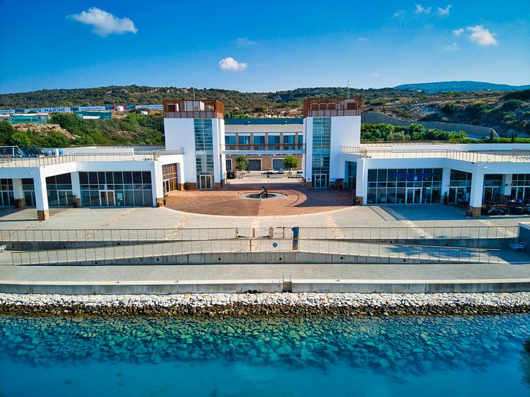 Karpaz Gate Marina's new Gallery leisure facilities on the promenade