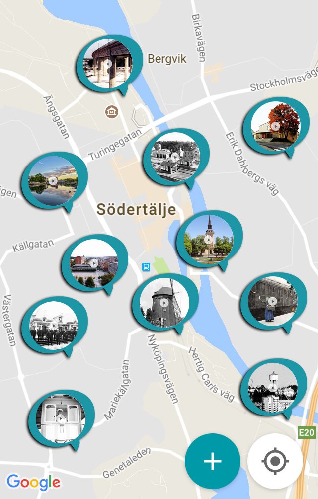 Lär känna Södertälje med Storyspot appen