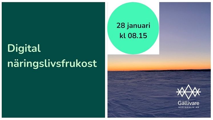 Digital näringslivsfrukost 28 januari 2022