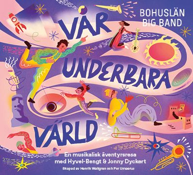 Skivomslag Vår underbara värld